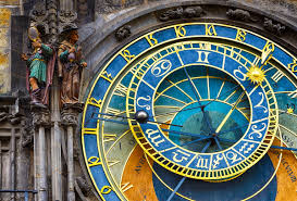 Up close image of the Astronomical Clock